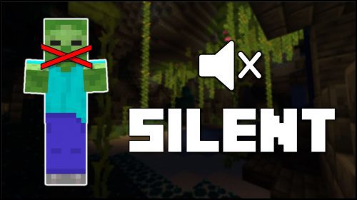 Silence Mobs Mod (1.21, 1.20.1) – Keep The Mobs Silenced Thumbnail