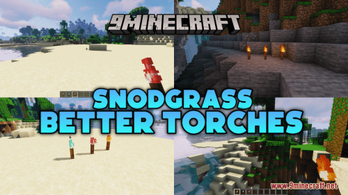 Snodgrass Better Torches Resource Pack (1.20.6, 1.20.1) – Texture Pack Thumbnail