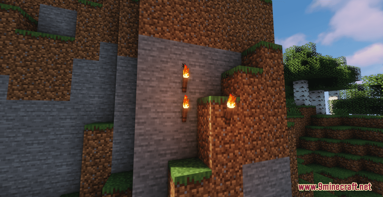 Snodgrass Better Torches Resource Pack (1.20.6, 1.20.1) - Texture Pack 13