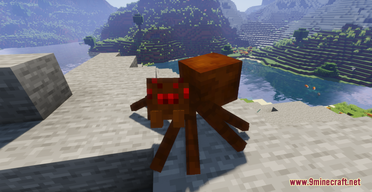 Spindly Spiders Resource Pack (1.20.6, 1.20.1) - Texture Pack 2