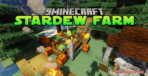 Stardew Farm Resource Pack (1.20.6, 1.20.1) – Texture Pack Thumbnail