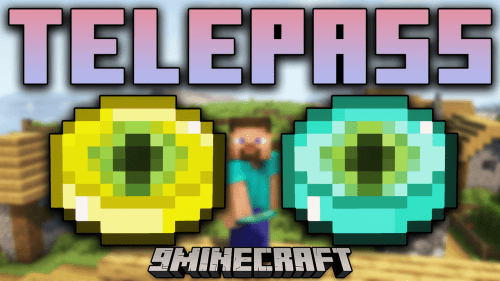 TelePass Mod (1.21.1, 1.20.1) – More Ways To Teleport Thumbnail