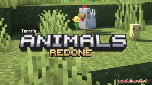 Terrr’s Animals Redone Resource Pack (1.20.6, 1.20.1) – Texture Pack Thumbnail