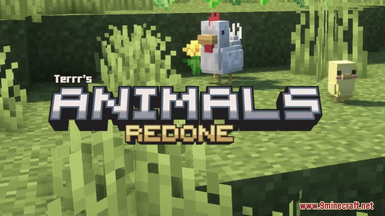 Terrr's Animals Redone Resource Pack (1.20.6, 1.20.1) - Texture Pack 1