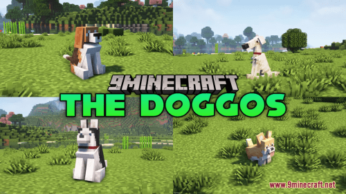 The Doggos Resource Pack (1.20.6, 1.20.1) – Texture Pack Thumbnail