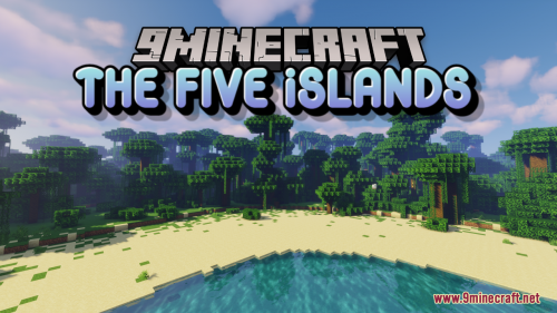 The Five Islands Map (1.21.1, 1.20.1) – Tropical Islands Survival Thumbnail