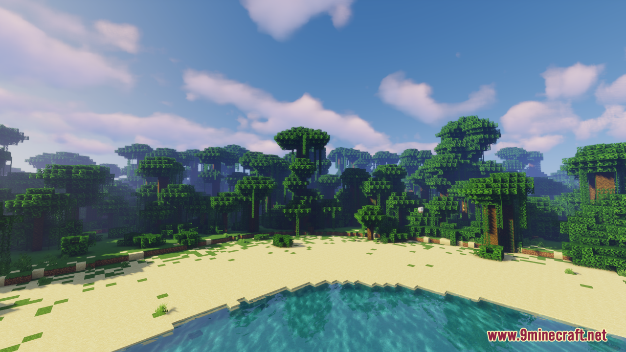 The Five Islands Map (1.21.1, 1.20.1) - Tropical Islands Survival 11