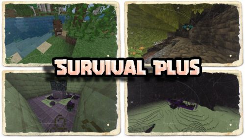 The Survival Plus Addon (1.19) – MCPE/Bedrock Mod Thumbnail