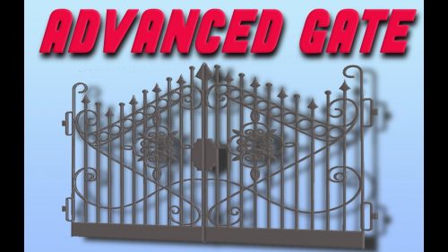 Advanced Gate Addon (1.19) – MCPE/Bedrock Mod Thumbnail