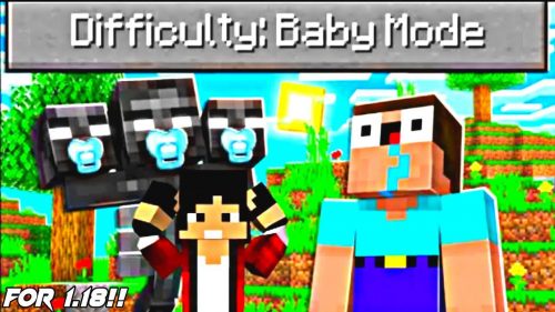 Baby Mode Addon (1.19) – Super Easy Survival Thumbnail