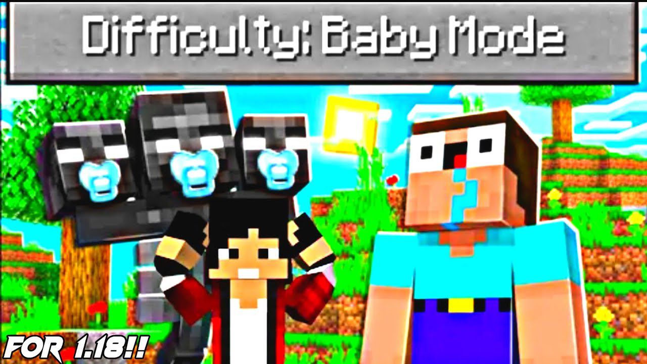 Baby Mode Addon (1.19) - Super Easy Survival 1