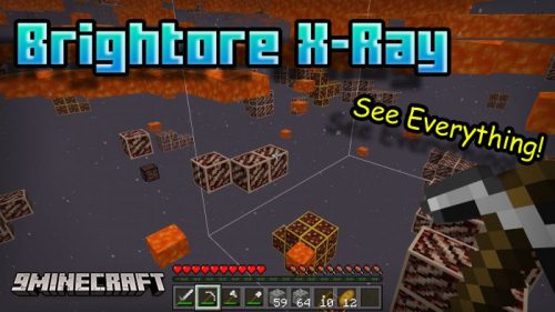 Brightore X-Ray (1.20, 1.19) – MCPE/Bedrock Full Bright XRay Thumbnail