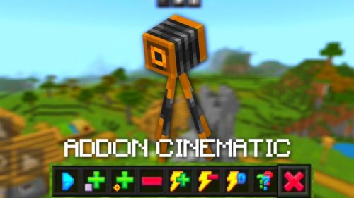 Cinematick Addon (1.19) – MCPE/Bedrock Camera Mod Thumbnail