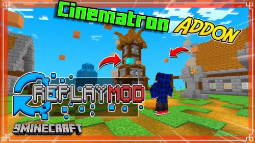 Cinematron Addon (1.19) – MCPE/Bedrock Replay Mod Thumbnail