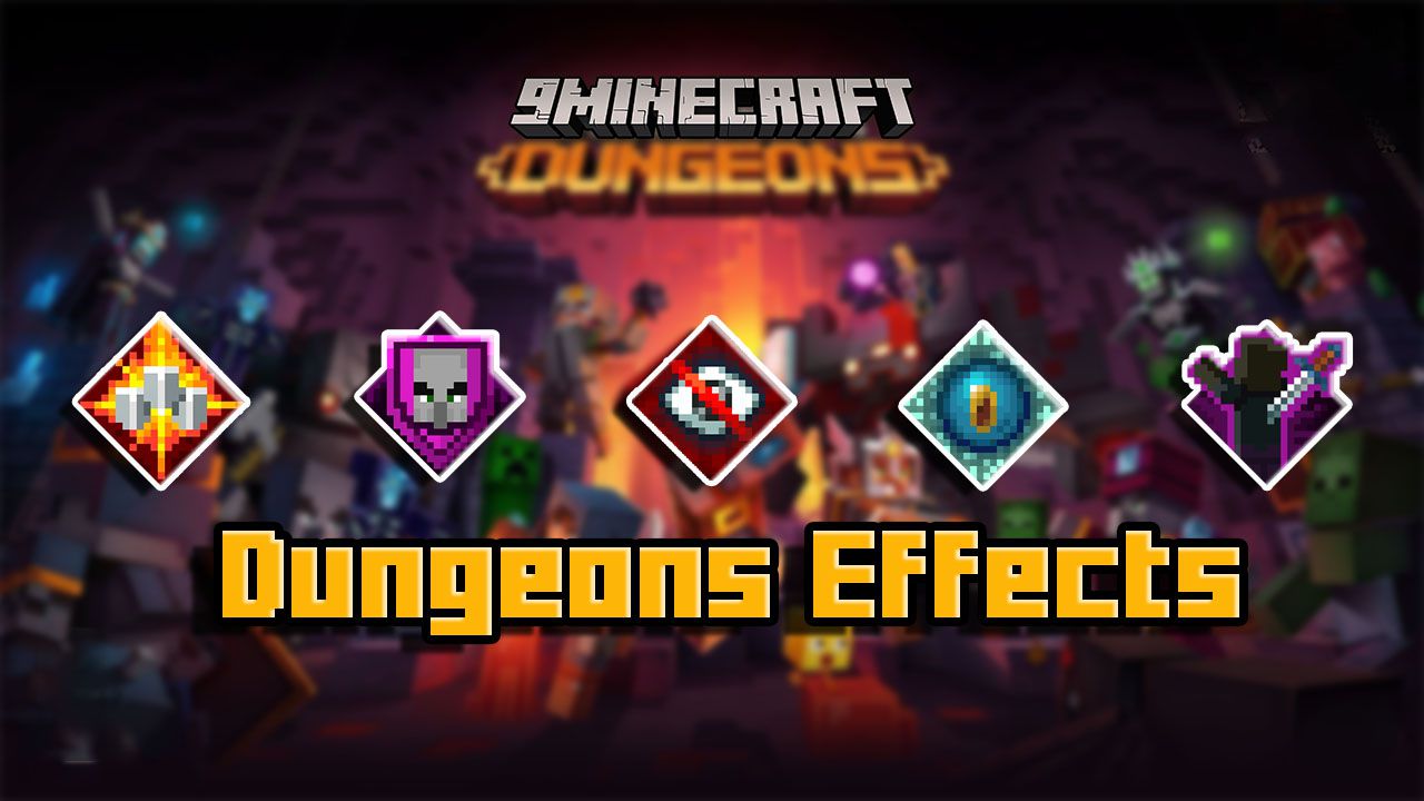 Dungeons Effects Texture Pack (1.20.4, 1.19.4) - Java/Bedrock Edition 1