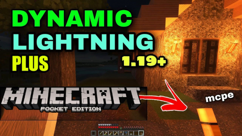 Dynamic Light + Addon (1.19) – MCPE/Bedrock Mod Thumbnail