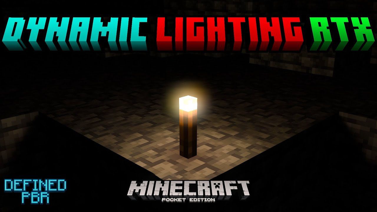 Dynamic Lighting RTX Addon (1.19) - MCPE/Bedrock Mod 1