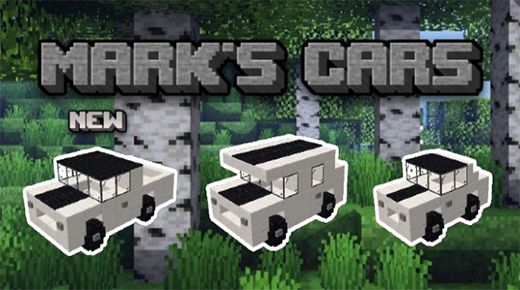 Mark's Cars Addon (1.19) - MCPE/Bedrock Mod 1