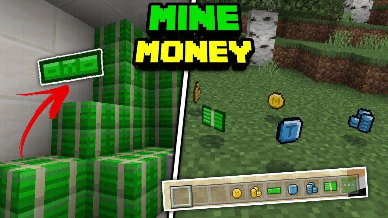 MineMoney Addon (1.19) - MCPE/Bedrock Mod 1