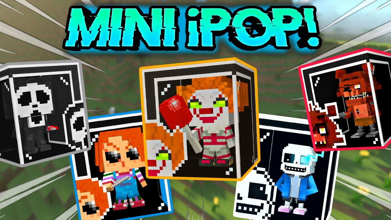 Mini-POPS | FNAF Edition Addon (1.19) - MCPE/Bedrock Mod 1