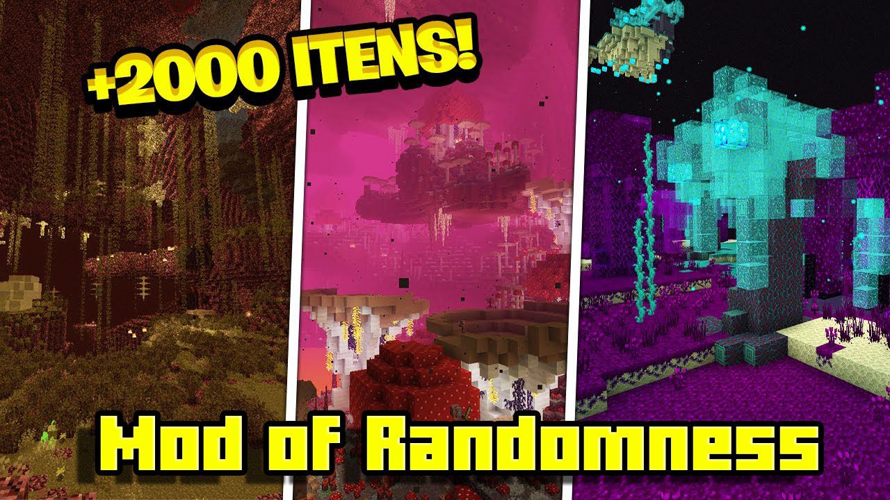 Mod of Randomness Addon (1.20, 1.19) - MCPE/Bedrock Mod 1