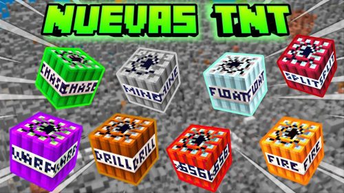 More TNT Addon (1.21, 1.20) – MCPE/Bedrock Mod Thumbnail