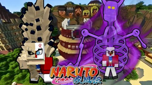 Naruto Bedrock Addon (1.19) – MCPE Mod Thumbnail