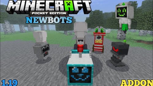 NewBots Addon (1.19) – MCPE/Bedrock Mod Thumbnail