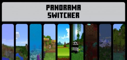 Panorama Switcher Texture Pack (1.19) – MCPE/Bedrock Thumbnail