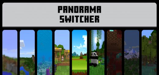 Panorama Switcher Texture Pack (1.19) - MCPE/Bedrock 1