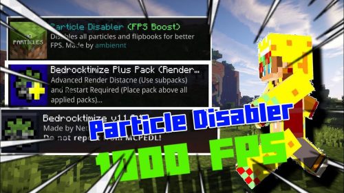 Particle & Flipbook Disabler (1.20, 1.19) – FPS Boost Texture Pack Thumbnail