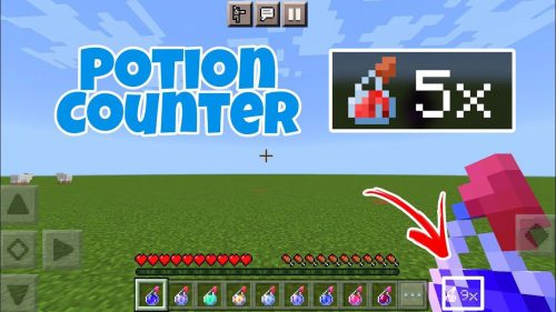 Potion Counter Texture Pack (1.19) – MCPE/Bedrock Thumbnail