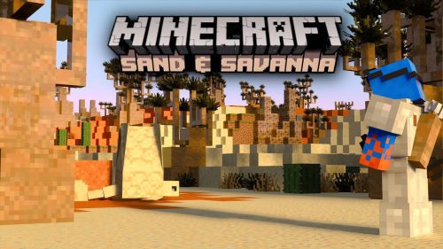 Sand and Savanna Expansion Addon (1.19) – MCPE/Bedrock Mod Thumbnail