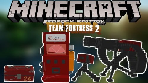 TF2 Stuff Addon (1.19) – MCPE/Bedrock Mod Thumbnail