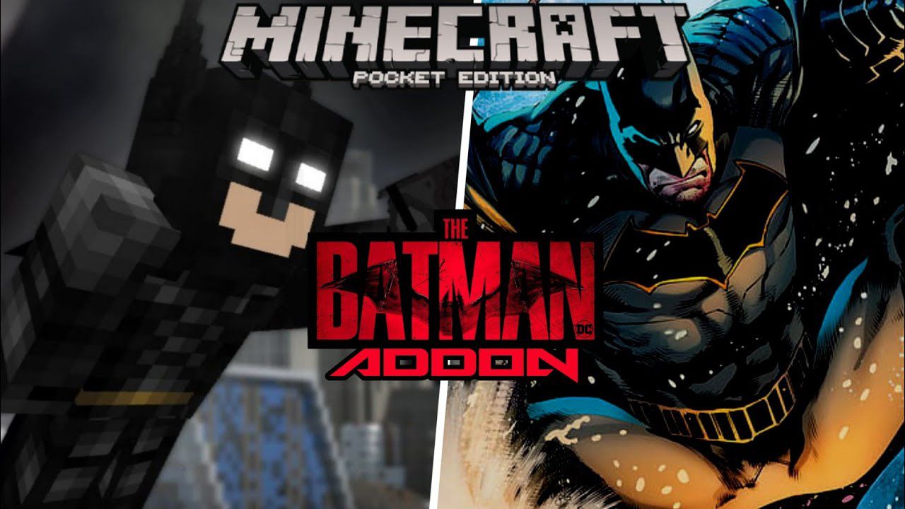 The Batman Addon (1.19) - MCPE/Bedrock Mod 1