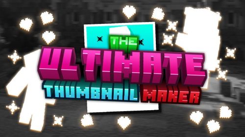 Ultimate Thumbnail Maker for MCPE/Bedrock Thumbnail