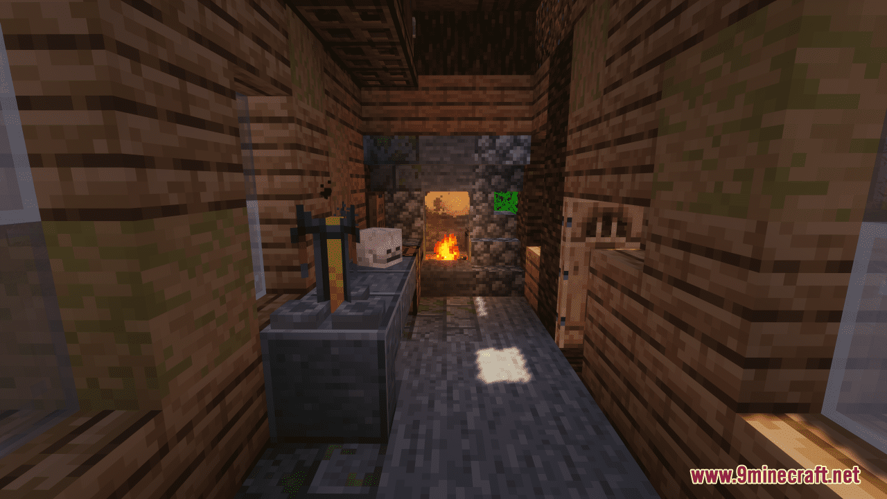 Tribal Hut In The Jungle Map (1.21.1, 1.20.1) - Survive In The Wilderness 6