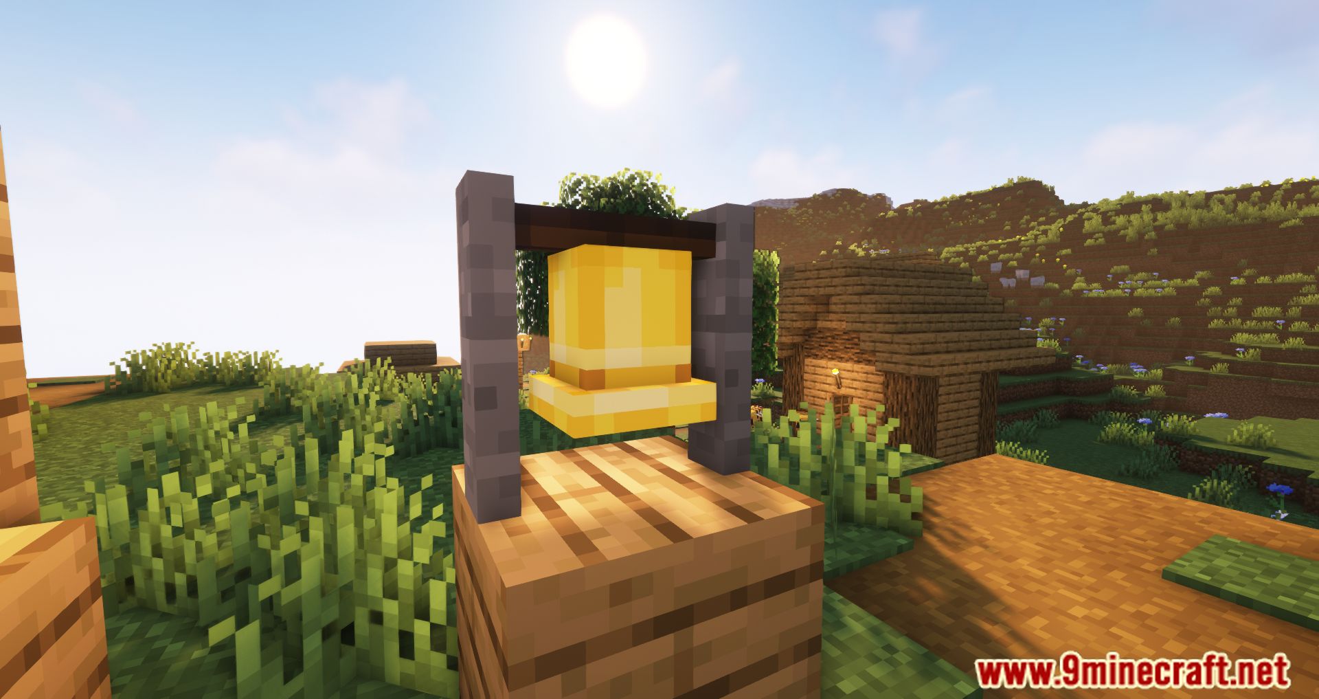 Village Bell Recipe Mod (1.21, 1.20.1) - Create A Bell To Decorate Your Home 4