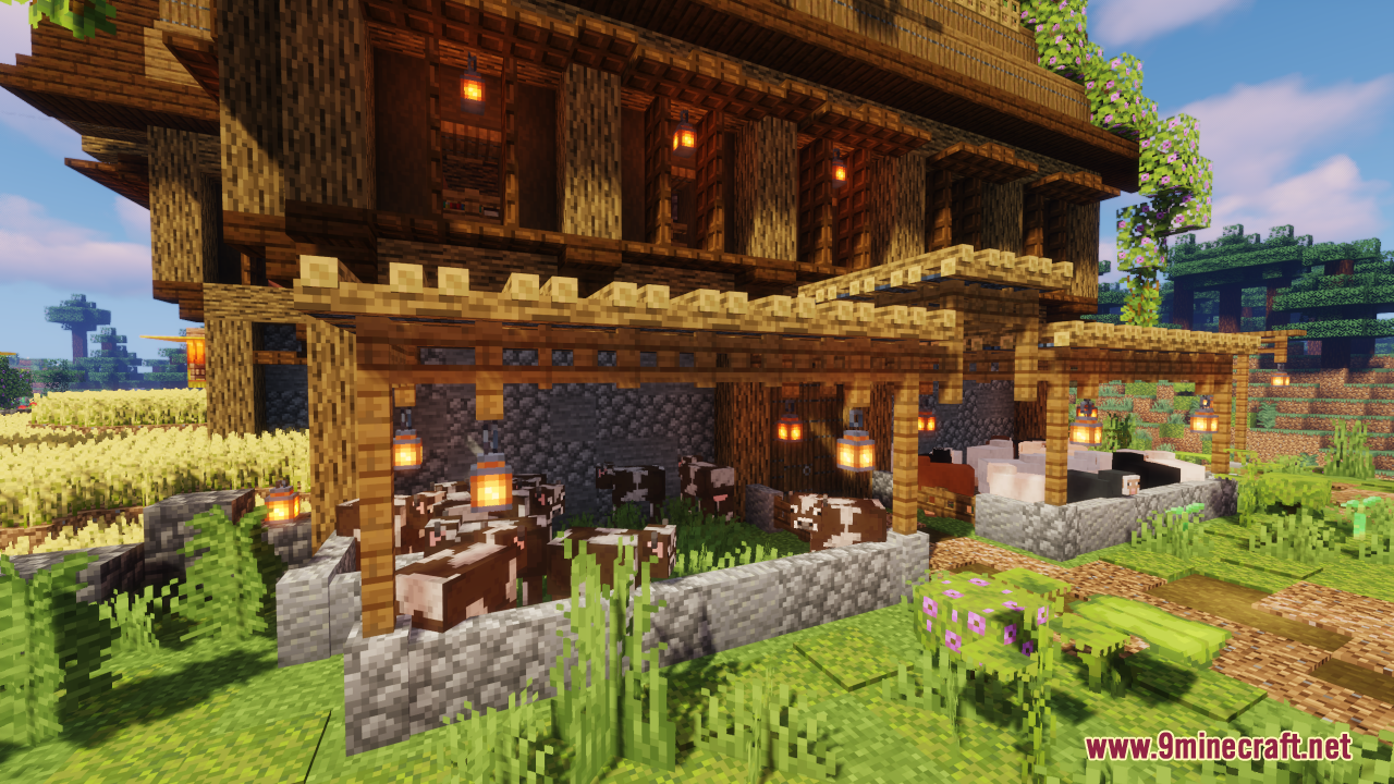 Wine Cellar Chalet Map (1.21.1, 1.20.1) - Survival House With A Taste 6