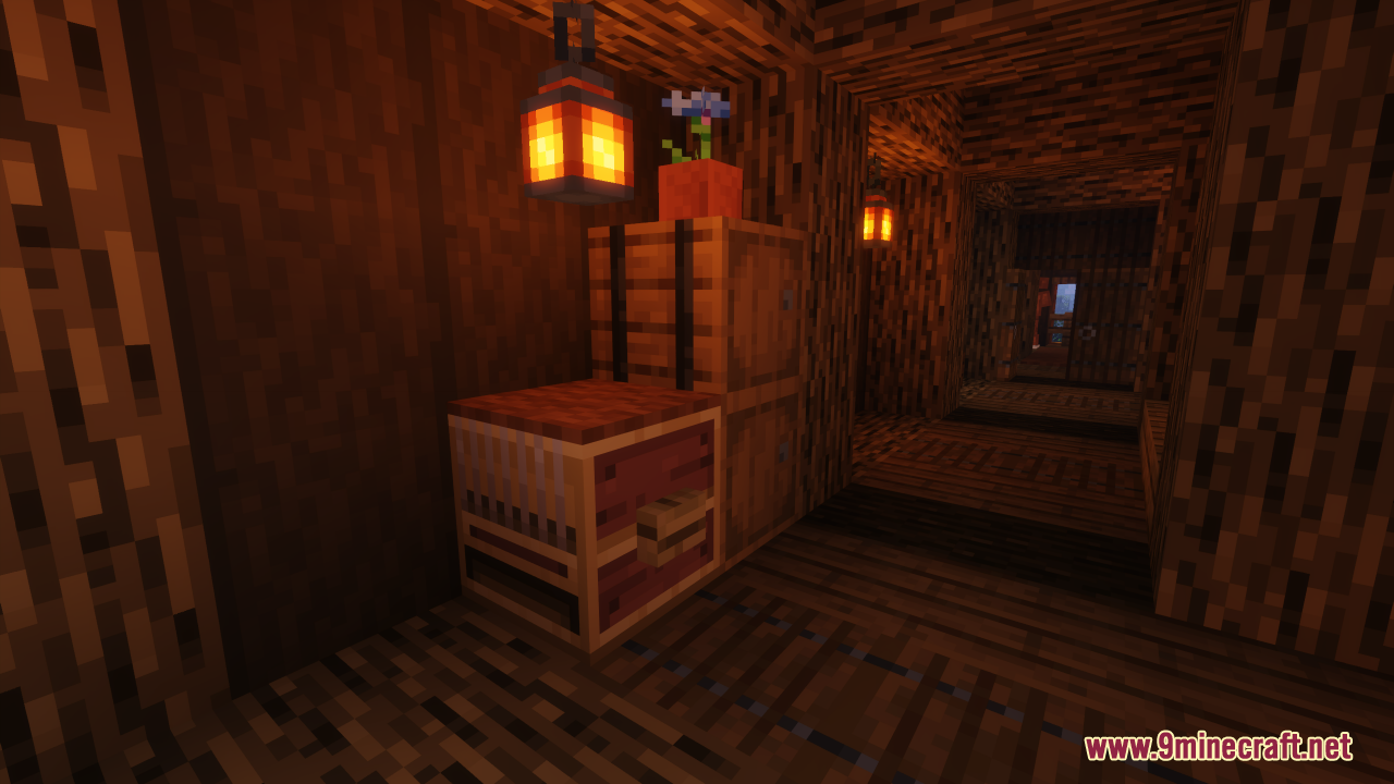 Wine Cellar Chalet Map (1.21.1, 1.20.1) - Survival House With A Taste 10