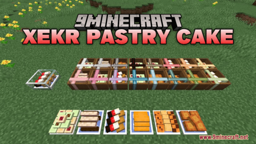 XeKr Pastry Cake Resource Pack (1.20.6, 1.20.1) – Texture Pack Thumbnail