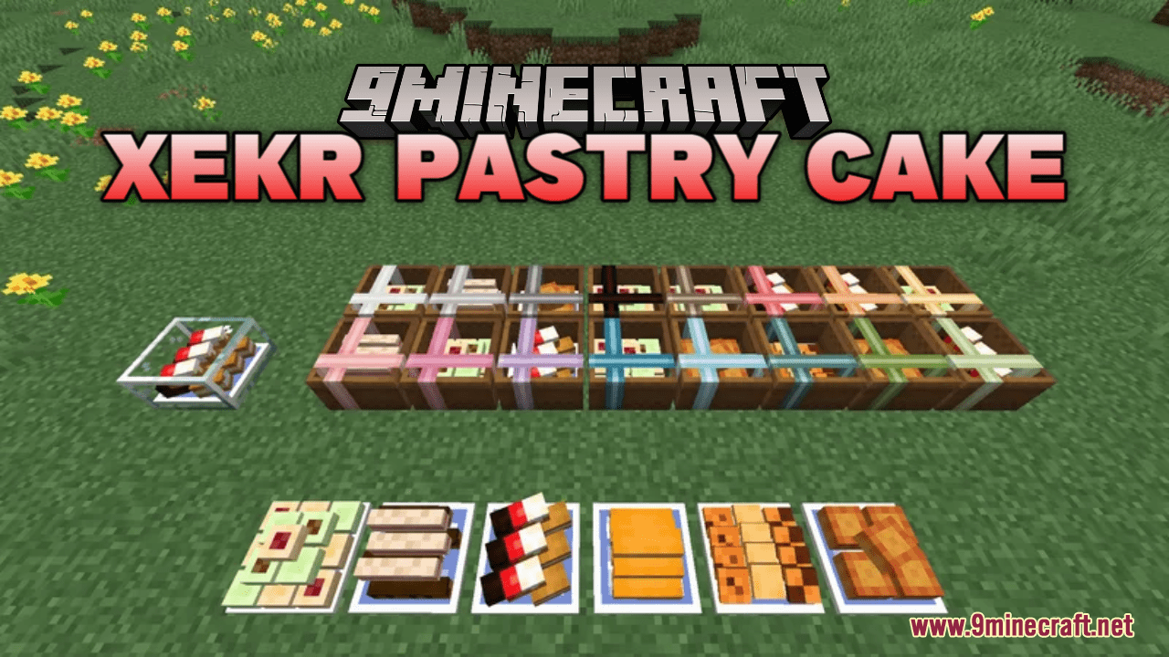 XeKr Pastry Cake Resource Pack (1.20.6, 1.20.1) - Texture Pack 1