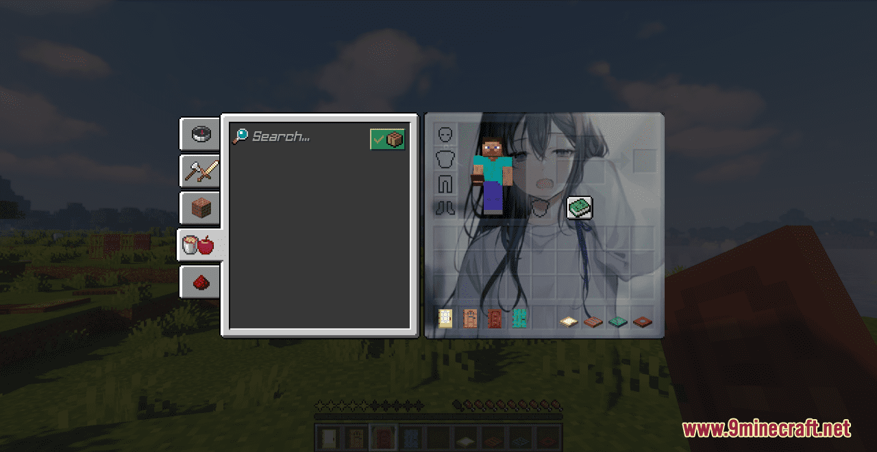 Yiu Anime GUI Resource Pack (1.19.3, 1.18.2) - Texture Pack 12