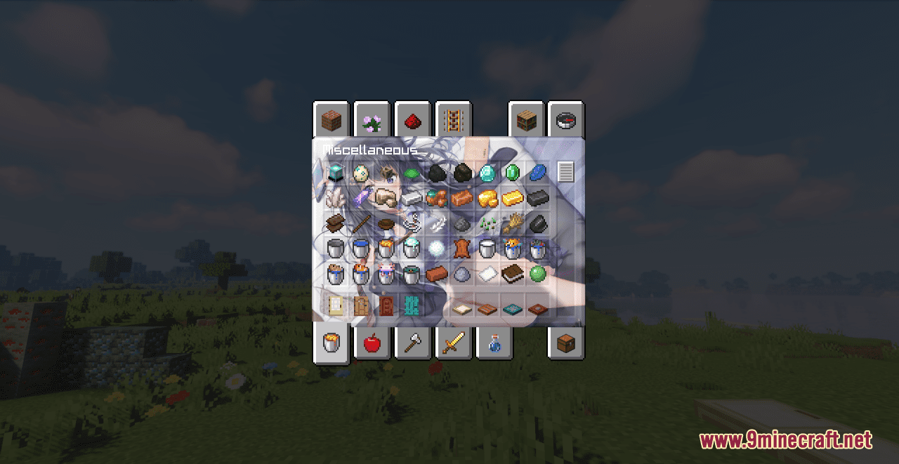 Yiu Anime GUI Resource Pack (1.19.3, 1.18.2) - Texture Pack 9