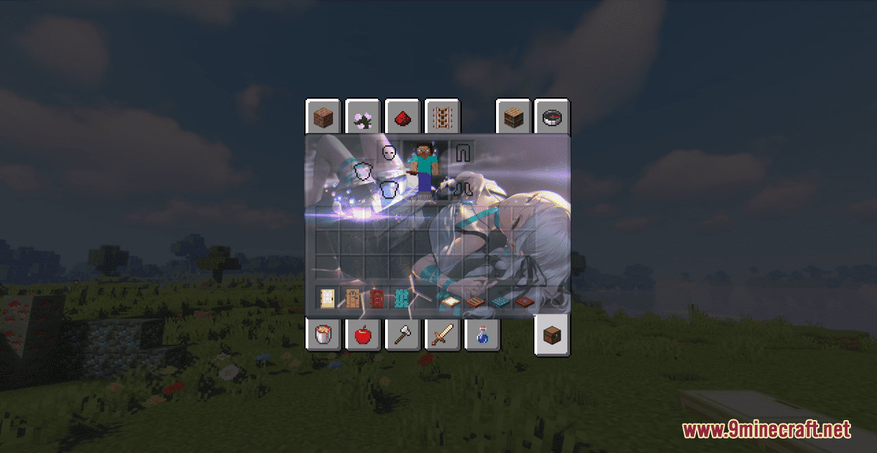 Yiu Anime GUI Resource Pack (1.19.3, 1.18.2) - Texture Pack 10