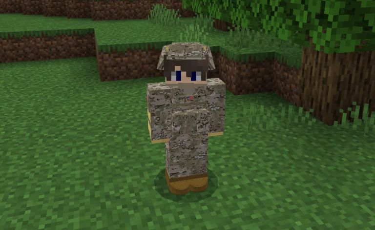 U.S. Army Uniform Addon (1.19) - MCPE/Bedrock Mod 2