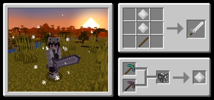 Elemental Swords Addon (1.19) - MCPE/Bedrock Mod 11