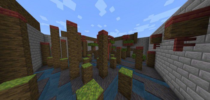 Wood Parkour Map (1.20, 1.19) - MCPE/Bedrock 11