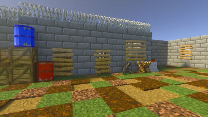 Bedrock Barricades Pack Addon (1.19) - MCPE/Bedrock Mod 12