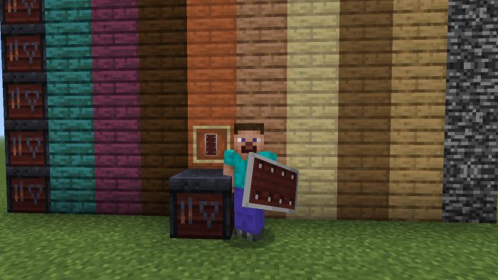 Planky Shields Texture Pack (1.19) - MCPE/Bedrock 12